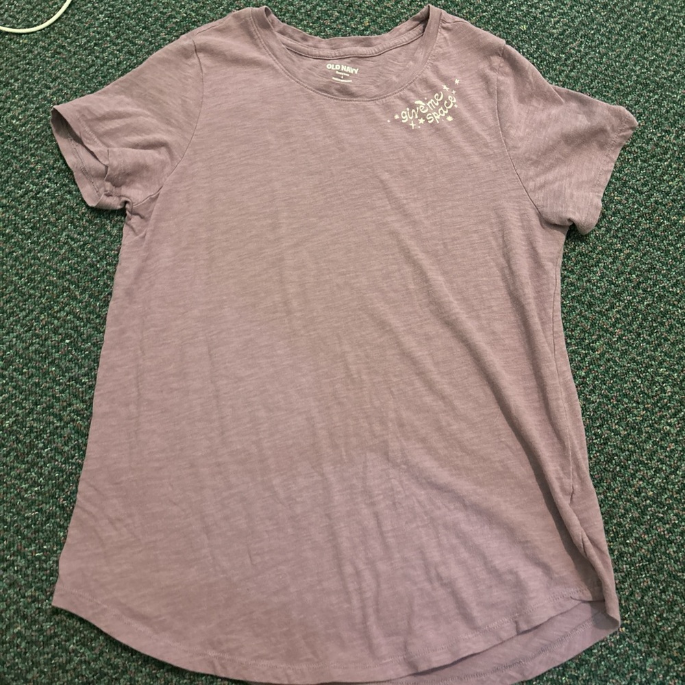 Old Navy Women's Lavender Short Sleeve Tee